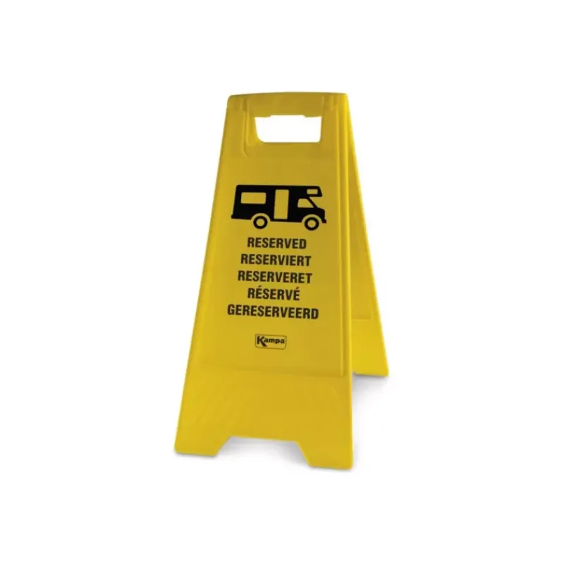 Discount Motorhome Reserved sign Signalisation