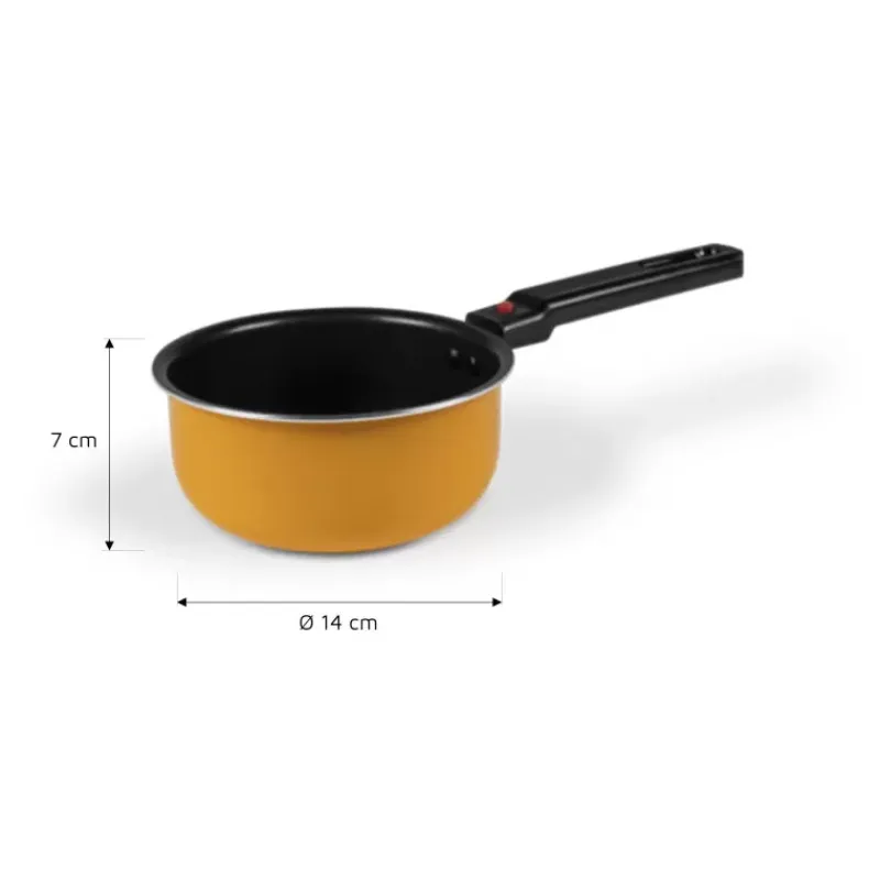 Discount Saucepan 14 x 7 cm Cuisine & Vaisselle·Popote|Ustensile De Cuisine & Vaisselle·Cuisson & Ustensile De Cuisson (Casserole, Poêle...)