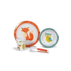 Outlet Set 4 pièces  Woodland Creatures Cuisine & Vaisselle·Vaisselle & Kit Vaisselle|Ustensile De Cuisine & Vaisselle·Set Vaisselle & Vaisselle