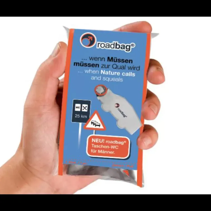Clearance Roadbag urinoir de poche Abri, Séjour & Parevent·Douche, Wc & Tente De Rangement|L'Eau·Wc Portable