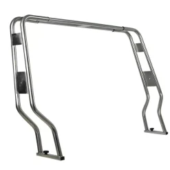 Clearance Roll-bar Inox 156/206 cm Poste De Pilotage·Roll-Bar, T-Top, Anneau De Traction & Arceau