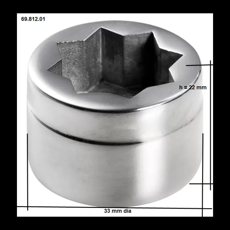 Discount Ecrou de barre commodore Poste De Pilotage·Direction & Accessoire