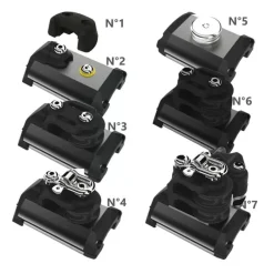 Embouts & butée de rail NTR taille 2*Lewmar Online