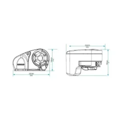 Guindeau Pro-Série 12 V | 1000 W*Lewmar