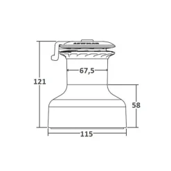 Winch Evo 15 ST*Lewmar Online