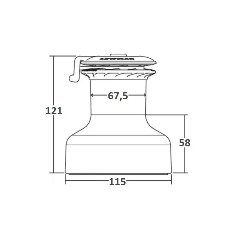 Winch Evo 15 ST*Lewmar Online