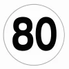 Disque limitation vitesse 80 km/h*Lilie Clearance