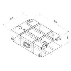 Hot Réservoir universel | 150 L Réservoir D'Eau·Réservoir Eau Propre|Réservoir D'Eau·Réservoir Eau Usée