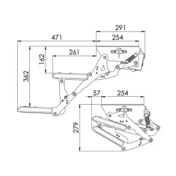 New LIPPERT Marchepieds Serie L électrique Accessoire Extérieur·Marchepieds