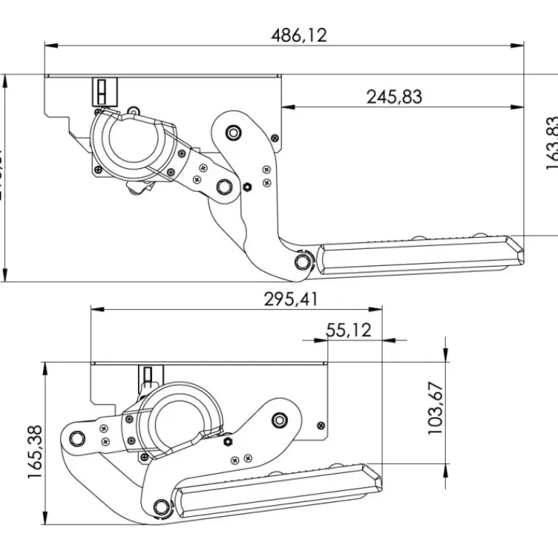 LIPPERT Marchepieds Serie T électrique*Lippert Components New