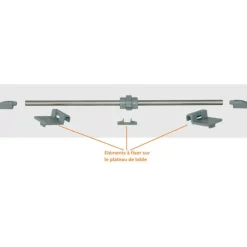 LIPPERT Pin | Fixation plateau coulissant sur paroi*Lippert Components New
