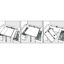 LIPPERT Pin | Fixation plateau coulissant sur paroi*Lippert Components New