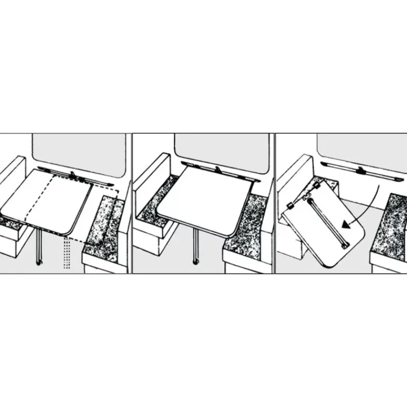 LIPPERT Pin | Fixation plateau coulissant sur paroi*Lippert Components New