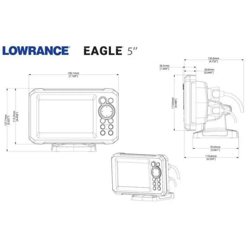 Sale Eagle 5 Combiné-Gps & Écrans Multifonctions·Combiné Sondeur-Gps