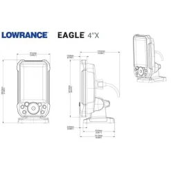 Eagle 4X | sonde Bullet 200KHz*Lowrance Clearance