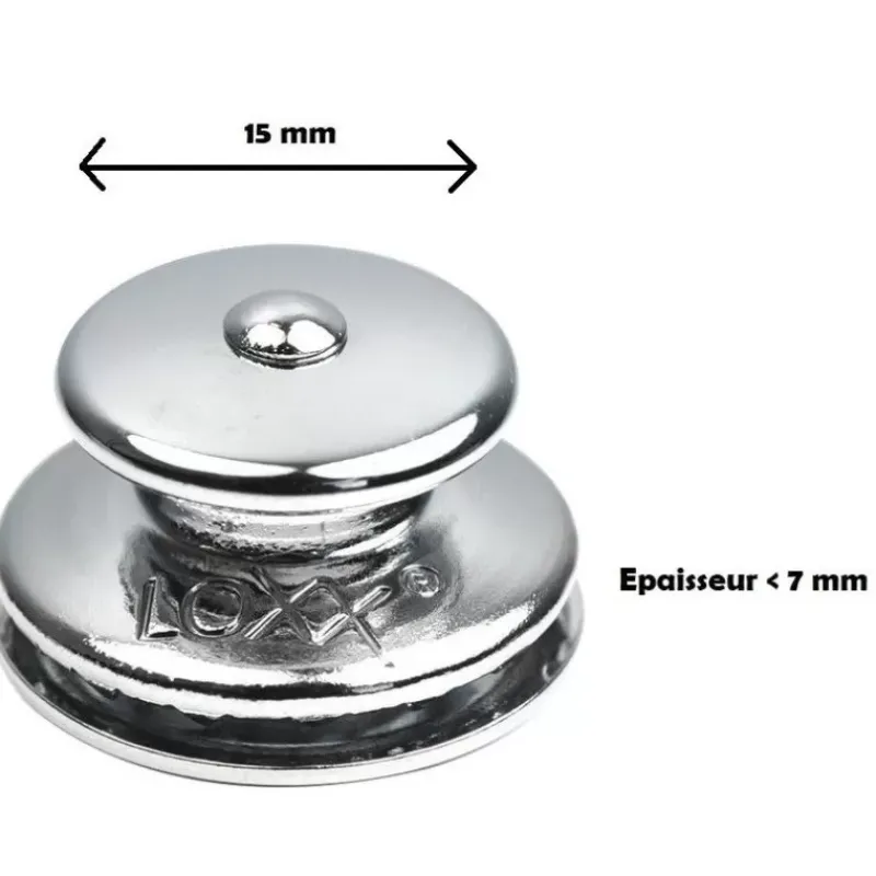 Discount Attache femelle ø 15 - 7mm Rideau Isolant, Volet & Moustiquaire·Conception Rideau & Mercerie|Solaire·Accessoire Panneau Solaire