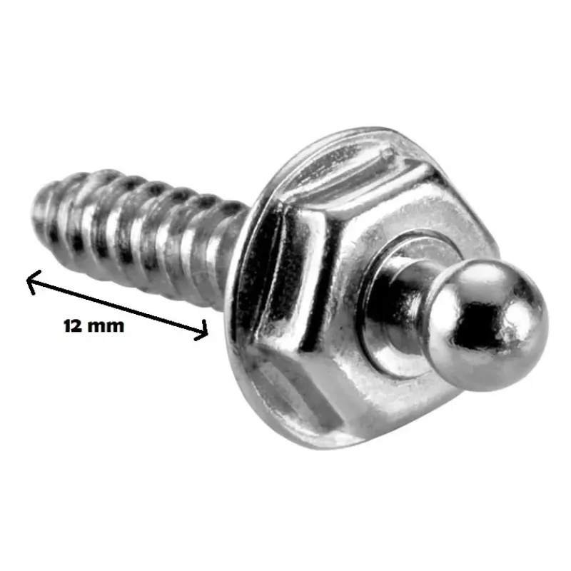 Clearance Attache mâle 12 mm avec vis autotaraudeuse Rideau Isolant, Volet & Moustiquaire·Conception Rideau & Mercerie|Mercerie & Tissus·Mercerie