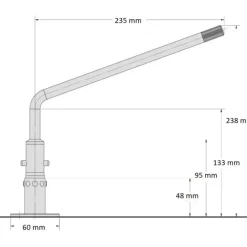 Clearance Support en saillie Marine Kettle Barbecue, Plancha & Réchaud·Accessoire & Ustensile Barbecue & Plancha