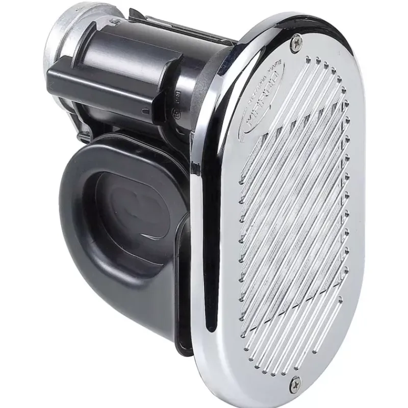 Online Klaxon pneumatique Hurricane chromé 12V Poste De Pilotage·Avertisseur