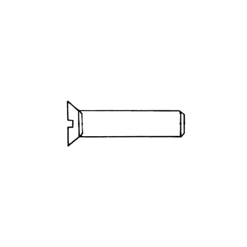 Vis métaux + écrou inox A4 T.F Fendue | ø 8 mm*Marinox Online