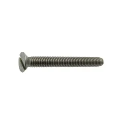 Vis métaux + écrou inox A4 T.F Fendue | ø 10 mm*Marinox Discount
