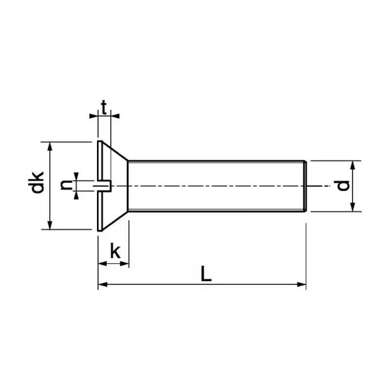 Vis métaux + écrou inox A4 T.F Fendue | ø 3 mm*Marinox Discount