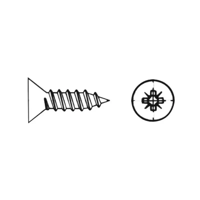 Vis tôle inox A4 T.F Pozi | ø 2,9 mm*Marinox Online