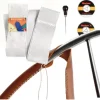New Kit cuir pour barre à roue | blanc Mercerie & Tissus·Mercerie