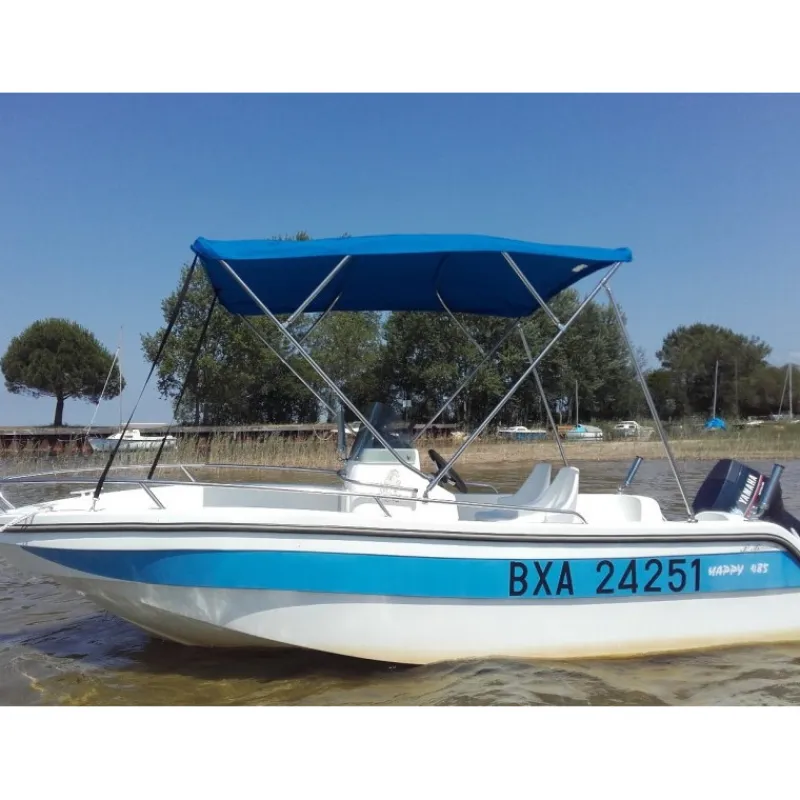 Online Bimini Élégance Inox haut | 4 arceaux Confort Extérieur - Cockpit·Bimini Top