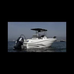 T-TOP Maxi Blanc Poste De Pilotage·Roll-Bar, T-Top, Anneau De Traction & Arceau