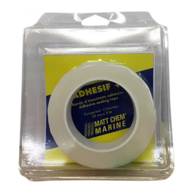 New MATT CHEM Adhésif + bande d'étanchéité transparente Outillage·Adhésif