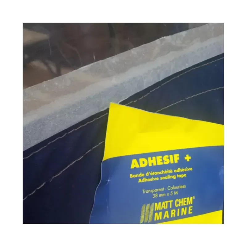 New MATT CHEM Adhésif + bande d'étanchéité transparente Outillage·Adhésif