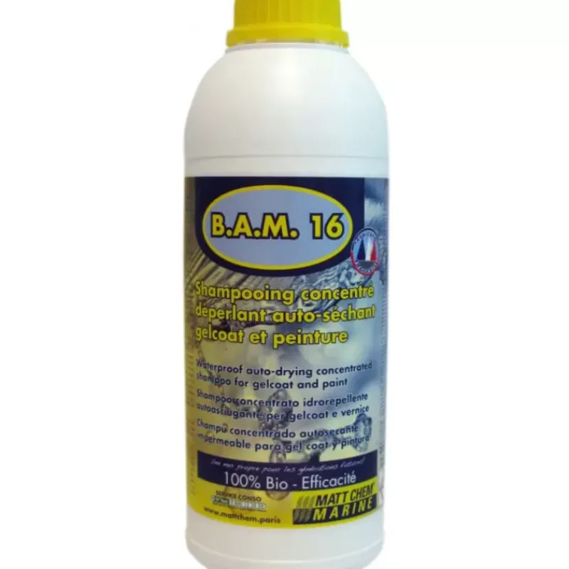 Sale MATT CHEM B.A.M 16 Shampooing concentré déperlant auto-séchant coque & pont Produit D'Entretien Et De Nettoyage·Nettoyant Coque Et Pont