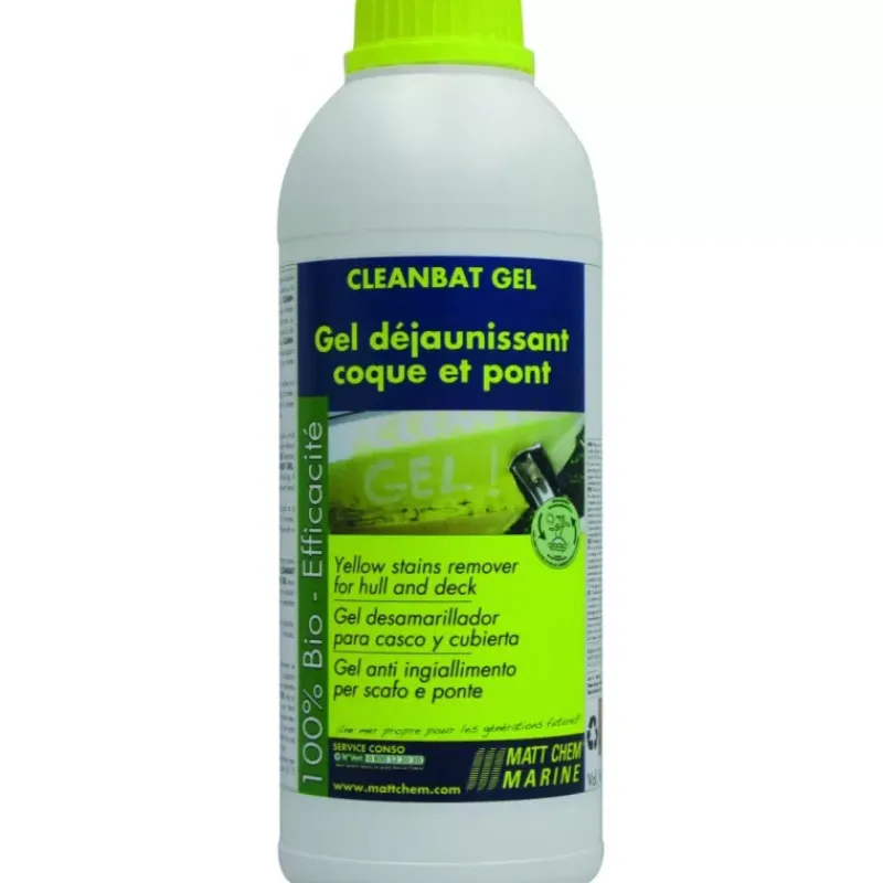 MATT CHEM Cleanbat Gel déjaunissant coque*Matt Chem Marine Sale
