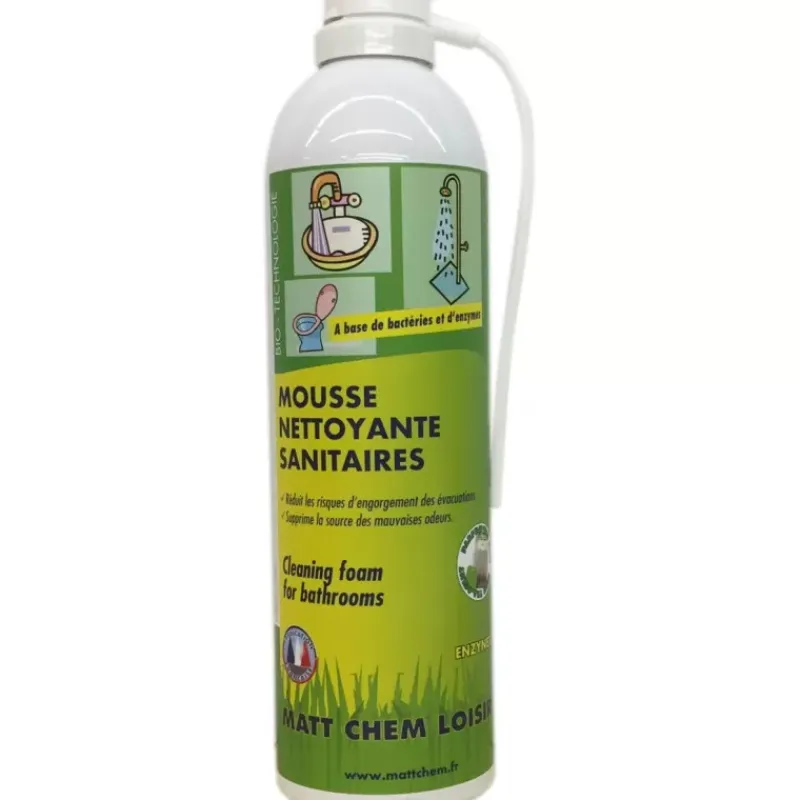 New MATT CHEM Enzynet mousse nettoyante sanitaires Produits & Matériel D'Entretien·Produits D'Entretien|Wc & Sanitaires·Produit Pour Wc