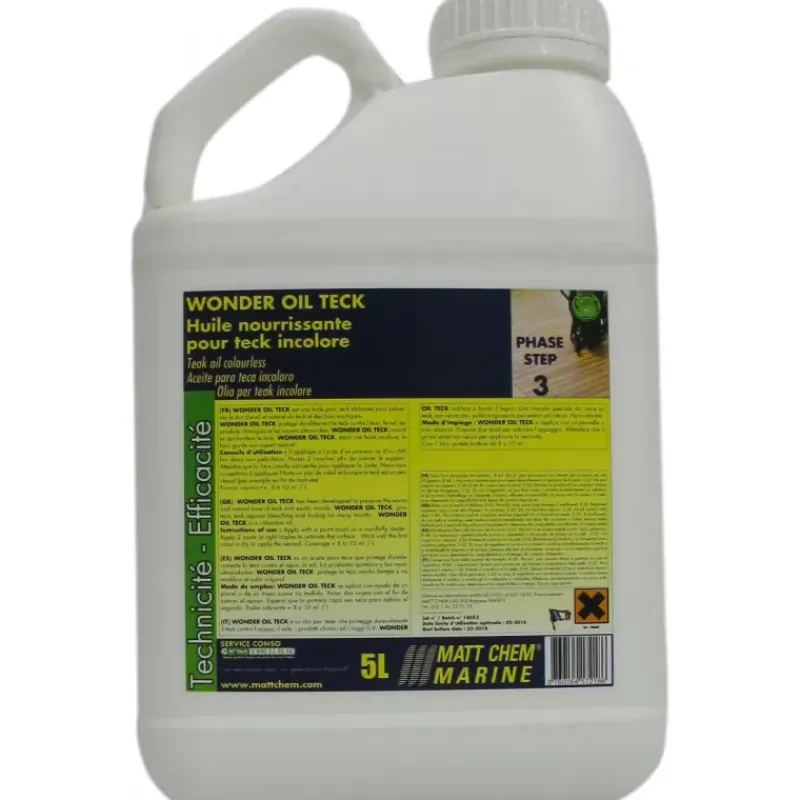 Sale MATT CHEM Wonder Oil-teck huile de teck incolore | phase 3 Produit D'Entretien Et De Nettoyage·Entretien Du Bois Et Teck