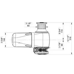 Online Guindeau HRC10-8 12V | 1000W | Barbotin 8 mm Guindeau·Guindeau Électrique