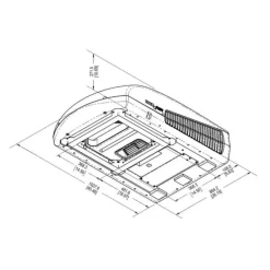 Mach 1,7 kW | Climatiseur avec soft start Climatisation·Climatisation De Toit 230 V
