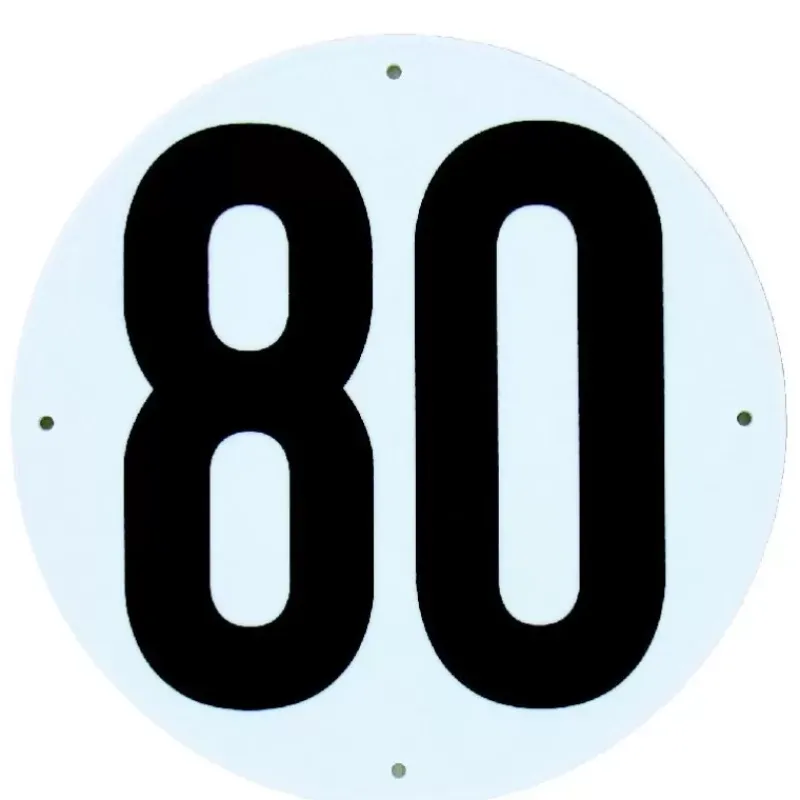 ME Disque limitation 80 km/h à visser*Maitre Equipement Online
