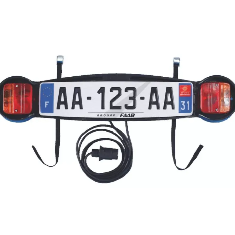 Hot ME Plaque de signalisation plastique 790 x 75 mm Attelage & Matériel Remorque·Signalisation, Feux De Remorque & Caravane|Porte Vélos·Accessoires Porte-Vélos