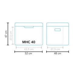 Cool box hybrid MHC-40 AC/DC*Mestic Hot
