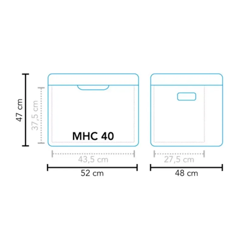 Cool box hybrid MHC-40 AC/DC*Mestic Hot