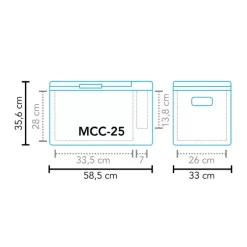 Cool Box MCC-25*Mestic New