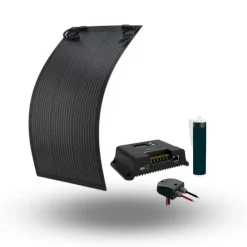 Sale Kit solaire flexible PERC | 100 W Solaire·Kit Panneau Solaire Flexible|Energie Solaire·Kit Panneau Solaire Souple