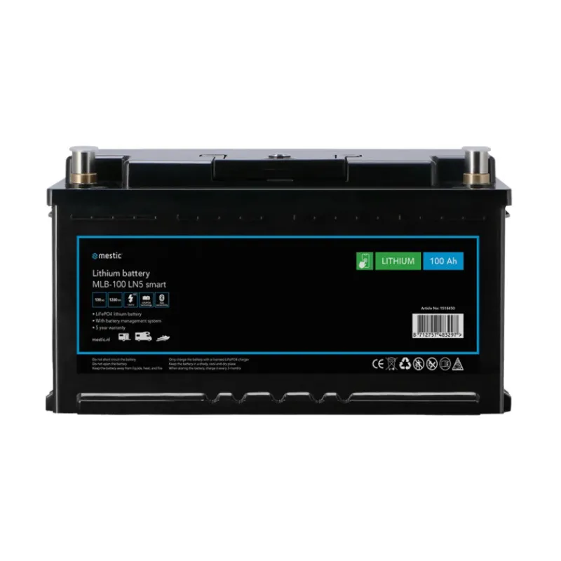 Best MLB-100 LN5 Smart Batterie lithium | 100 Ah - 1280 Wh Batterie·Batterie Lithium|Batteries·Batterie Lithium