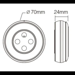 Contrôleur RGBW LED avec télécommande tactile 12 / 24V*MiBOXER New