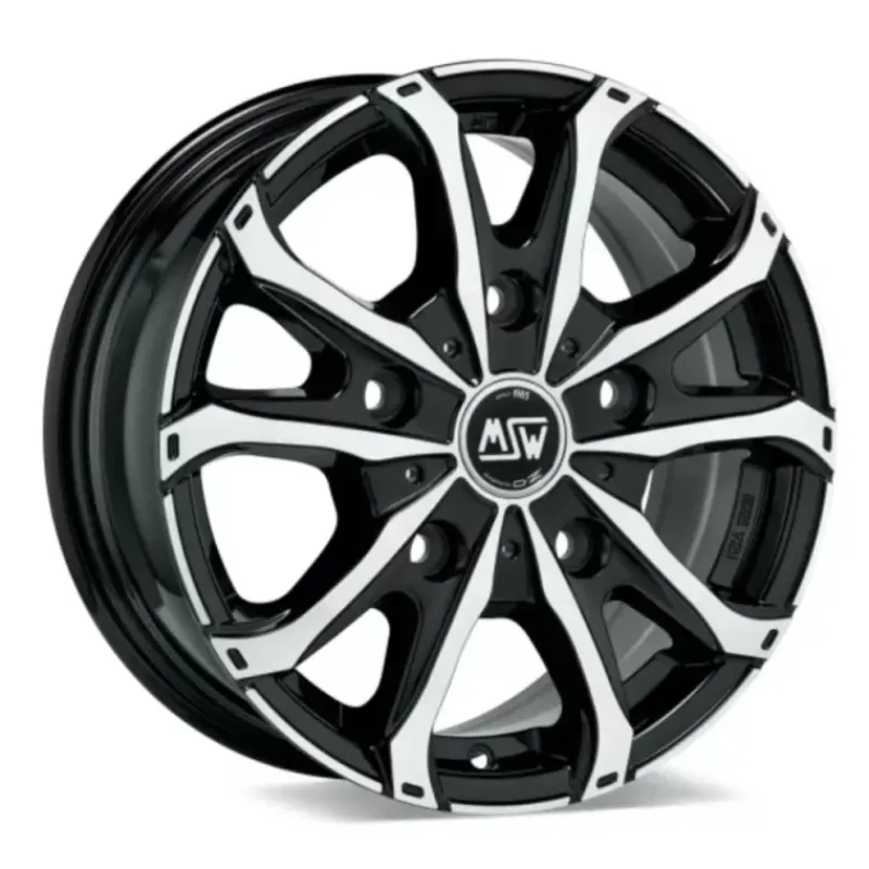 Hot MSW 48 Van Jante 17" 5x120 Accessoire Extérieur·Jantes Et Enjoliveurs