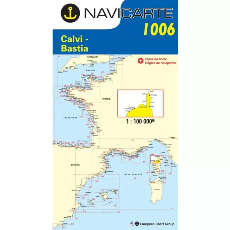 Online Détail France Corse Pavillon, Librairie & Cartographie·Navicarte