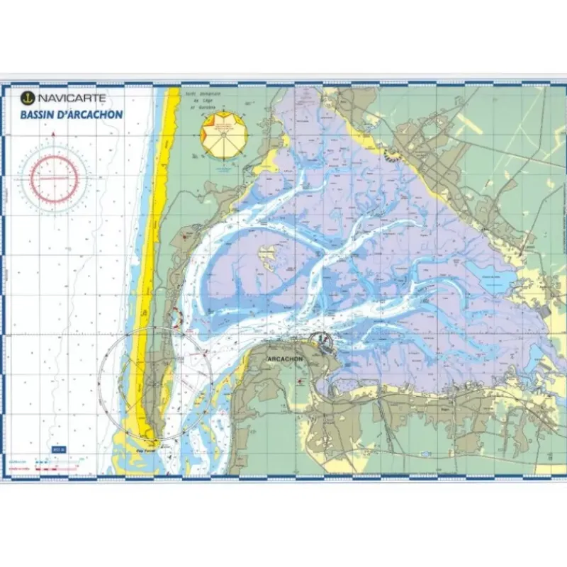 MININAV Bassin d'Arcachon Pavillon, Librairie & Cartographie·Navicarte