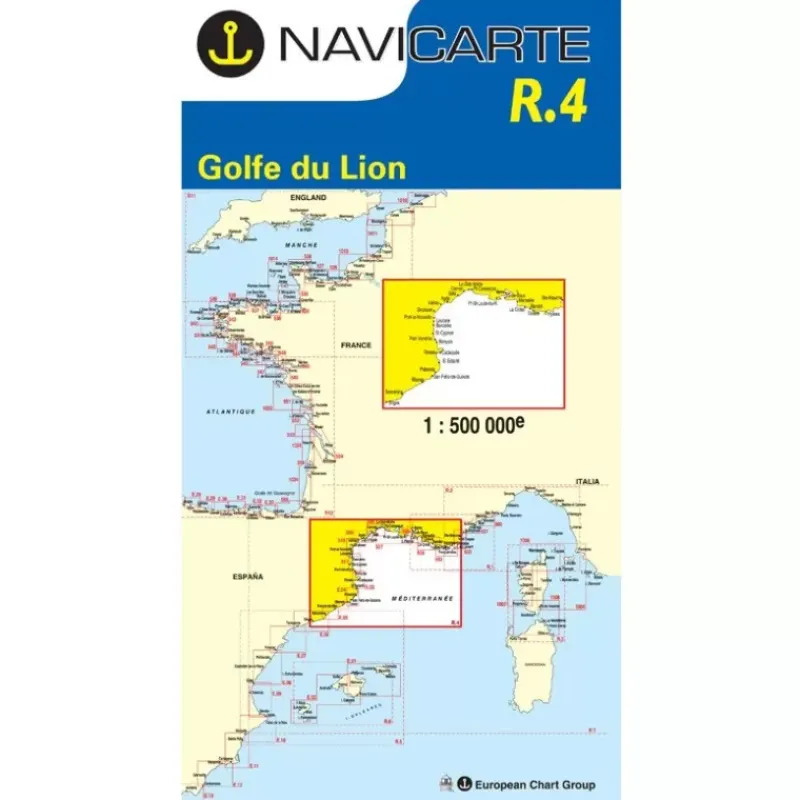 Routière Golfe du Lion R4 Pavillon, Librairie & Cartographie·Navicarte